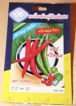 Roter Hot Pepper