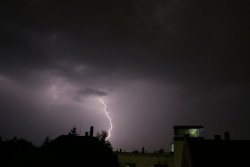 Blitz über Donaueschingen am 14.07.2010 - 1